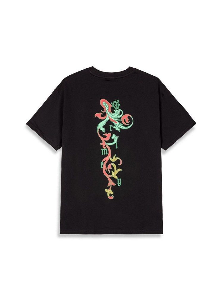 GRIMEY SAOIRSE DIVINE COUNCIL REGULAR TEE BLACK