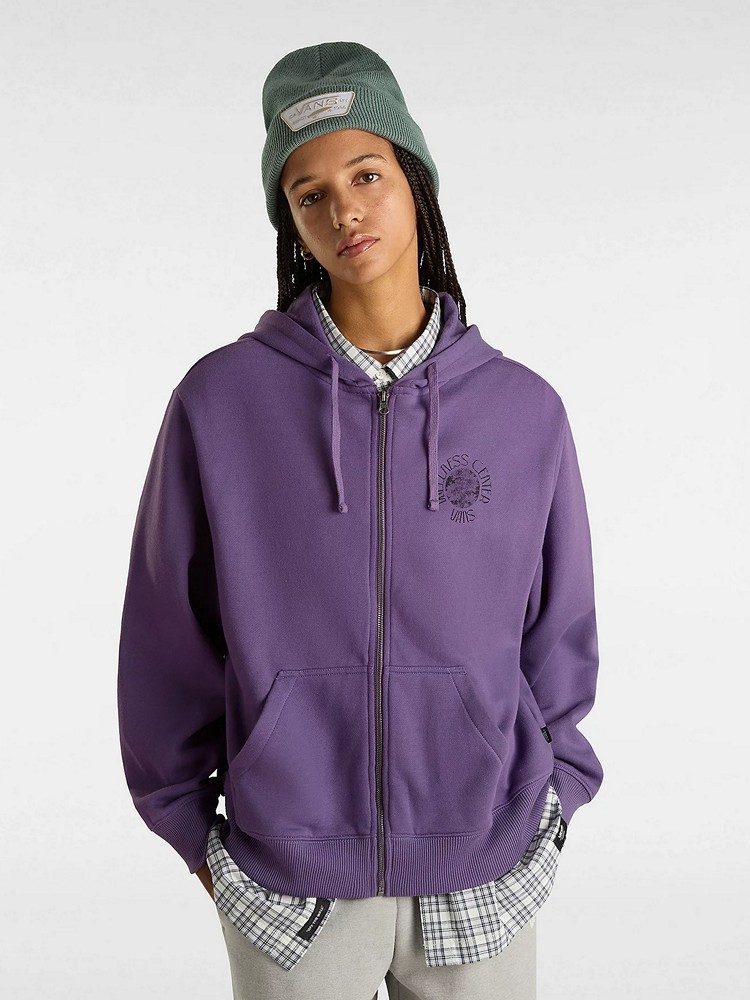 VANS WELLNESS BLOUSANT ZIP H GRAPE J