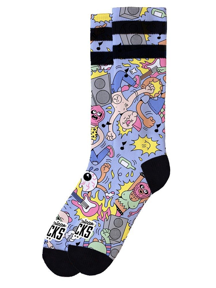 AMERICAN SOCKS POGO MID HIGH SIGNATURE