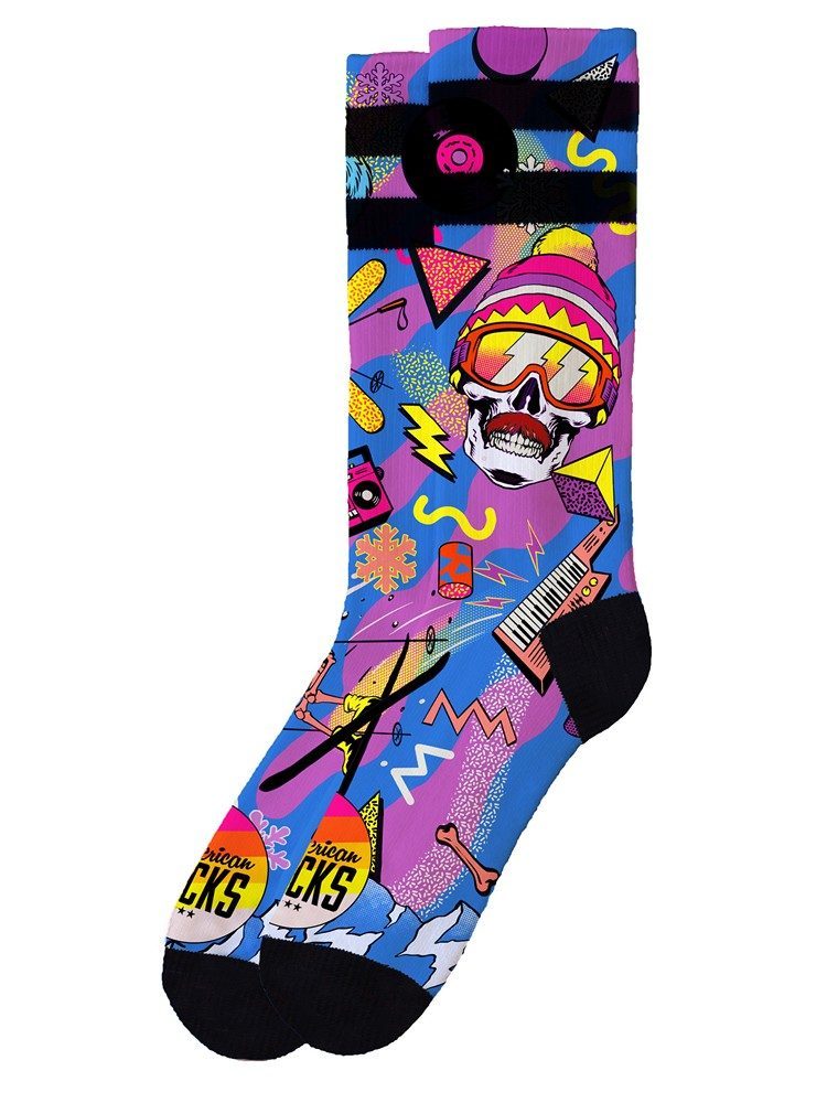 AMERICAN SOCKS RETRO BLIZZARD MID HIGH SIGNATURE