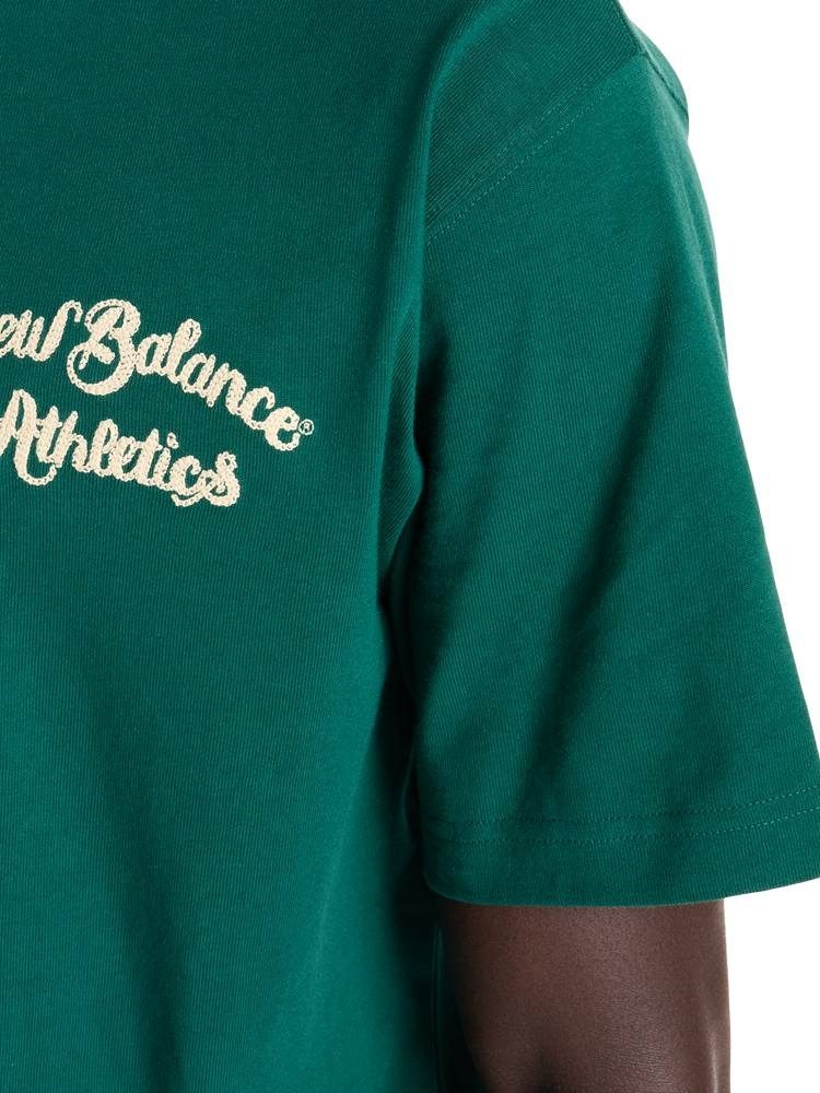 NEW BALANCE ATHLETICS RELAXED LEAGUE MARSH GREEN TEE