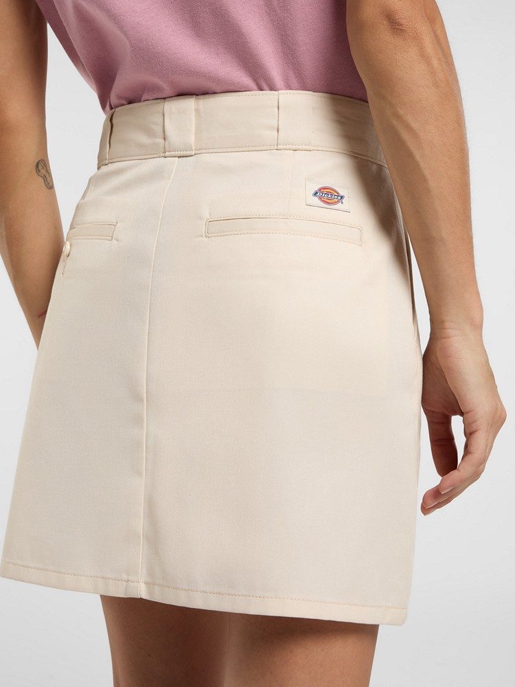 DICKIES MULTI POCKET SKIRT WHITECAP GRAY