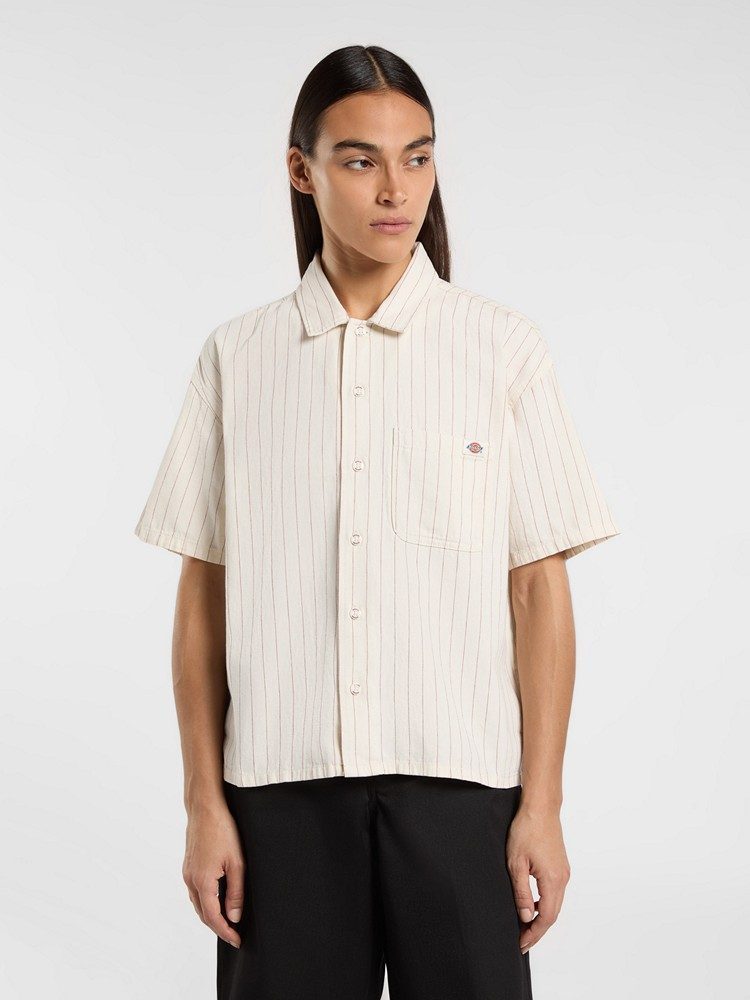 DICKIES SERVICE SS SHIRT W EGRET