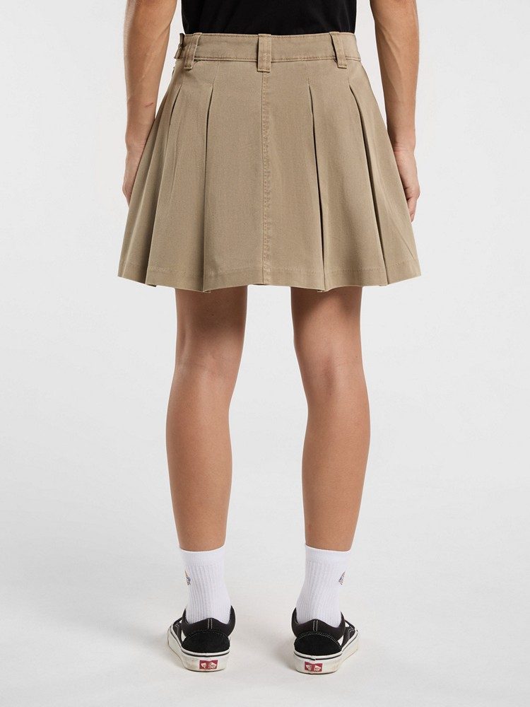 DICKIES UNIONVILLE WORK SKIRT PL DESERT SAND