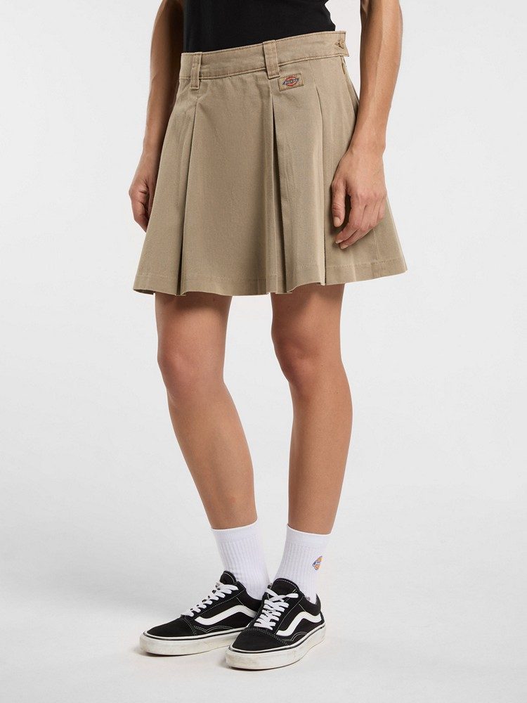 DICKIES UNIONVILLE WORK SKIRT PL DESERT SAND