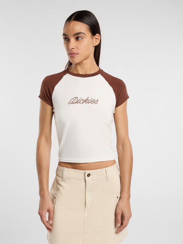 DICKIES DICKIES ROPE SS TEE W CAPPUCCIN