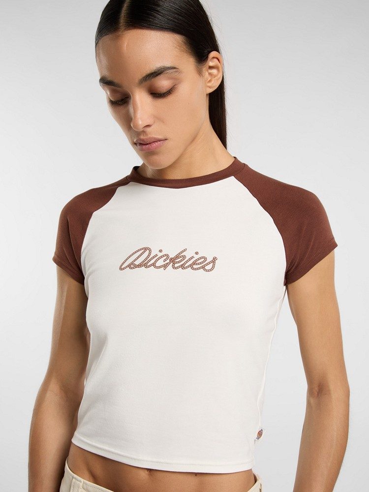 DICKIES DICKIES ROPE SS TEE W CAPPUCCIN