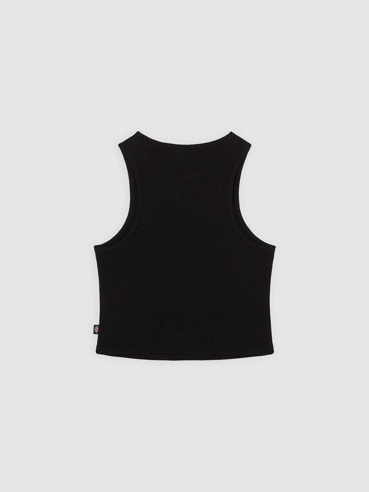 DICKIES V NECK TOP W BLACK