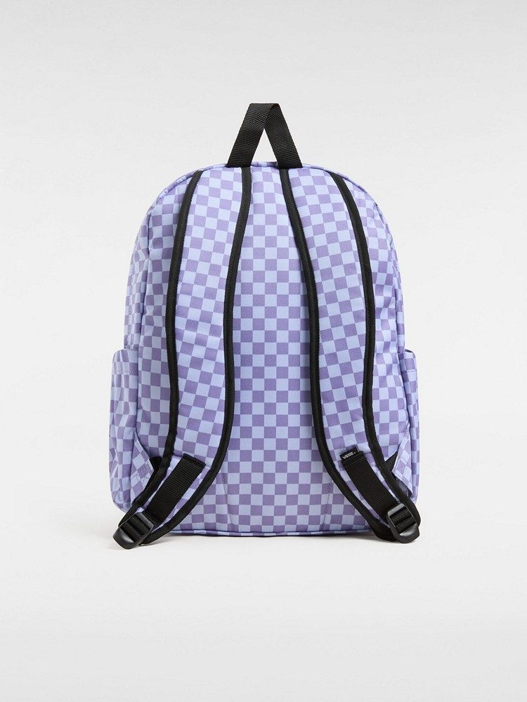 VANS OLD SKOOL CHECK BACKPAC PURPLE