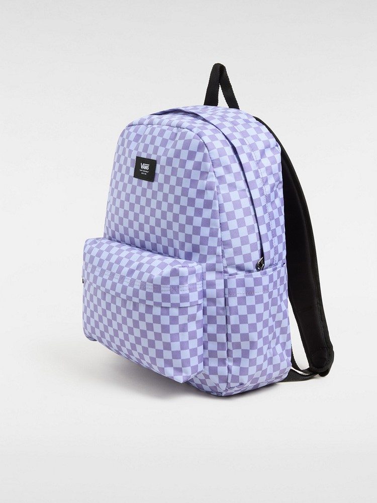 VANS OLD SKOOL CHECK BACKPAC PURPLE