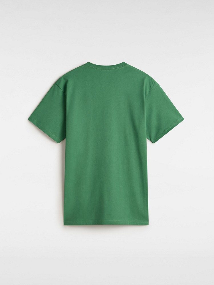 VANS LEFT CHEST LOGO TEE FAIRWAY