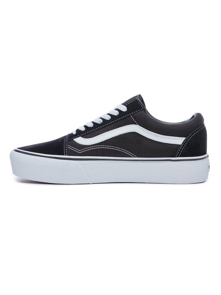 VANS OLD SKOOL PLATFORM BLACK WHITE 