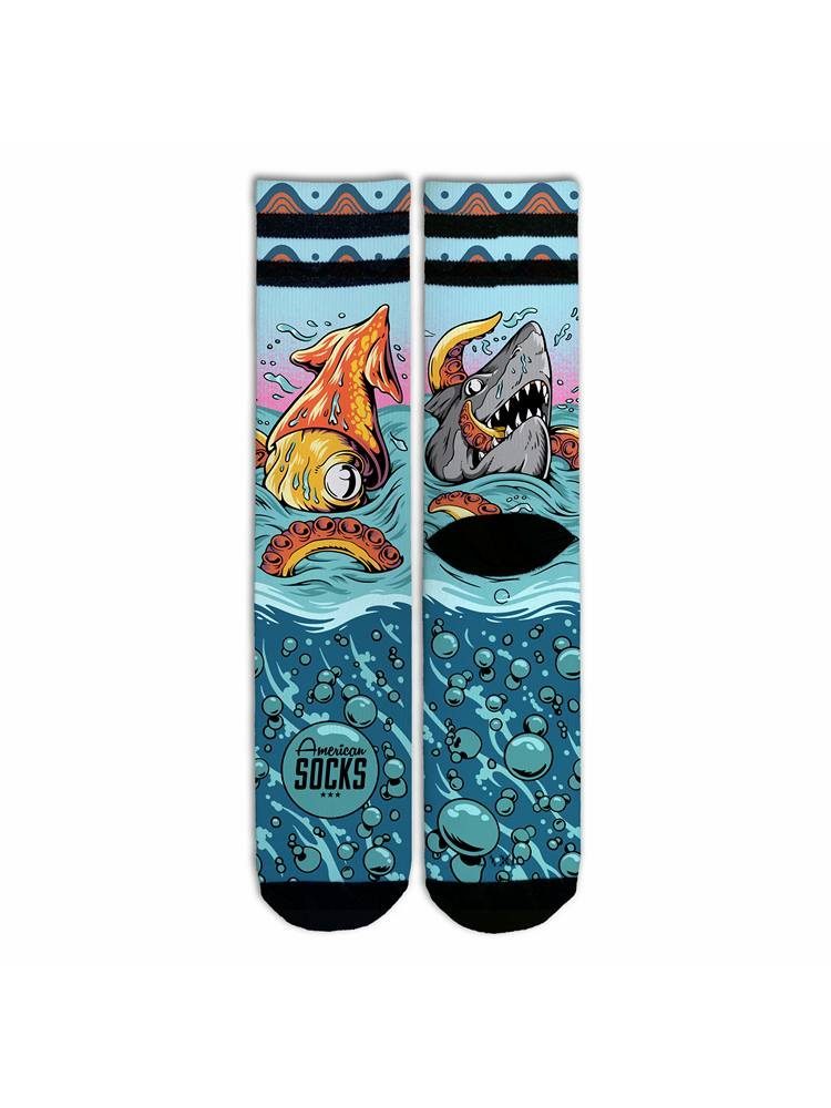 AMERICAN SOCKS SEAMONSTERS SIGNATURE MID HIGH