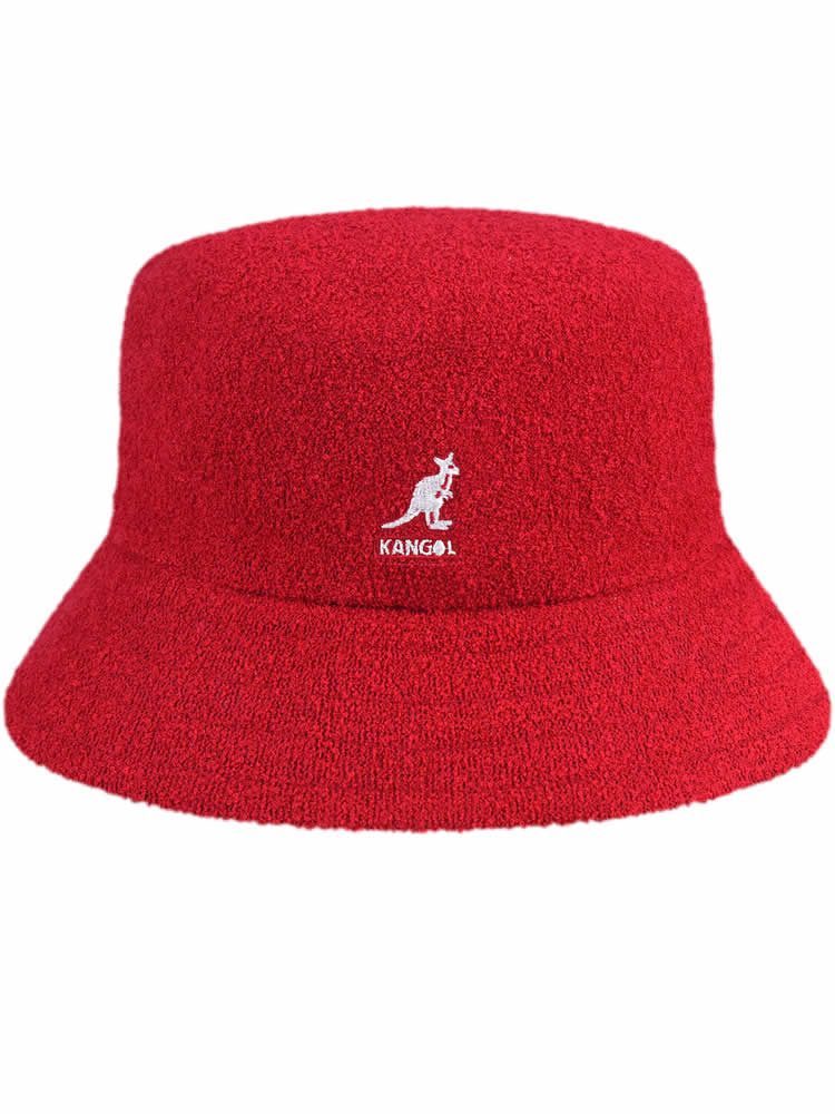 KANGOL BERMUDA BUCKET RED