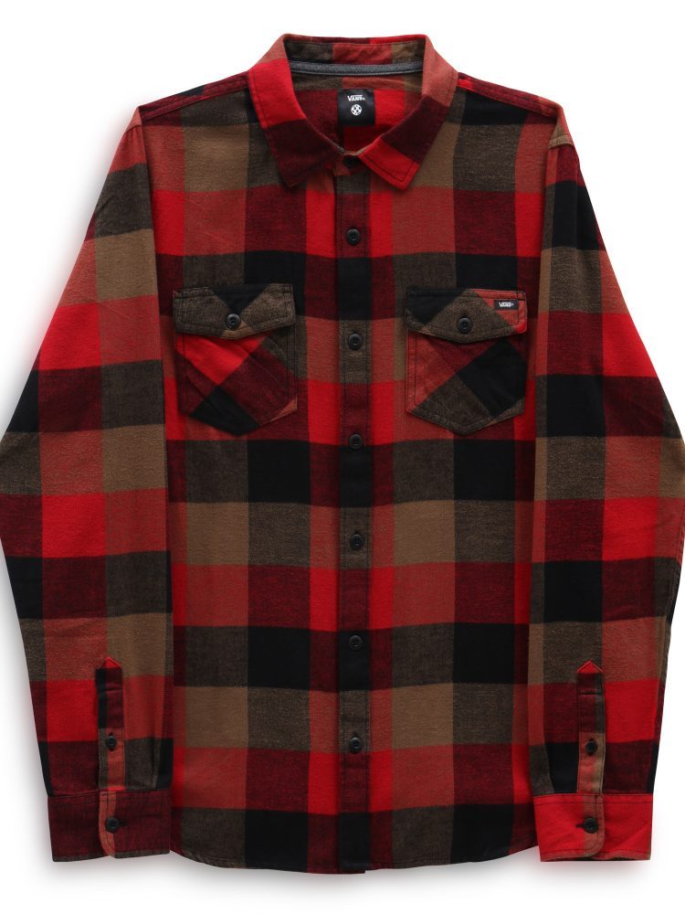 VANS BOX FLANNEL CHILI PEPPER/SEPIA