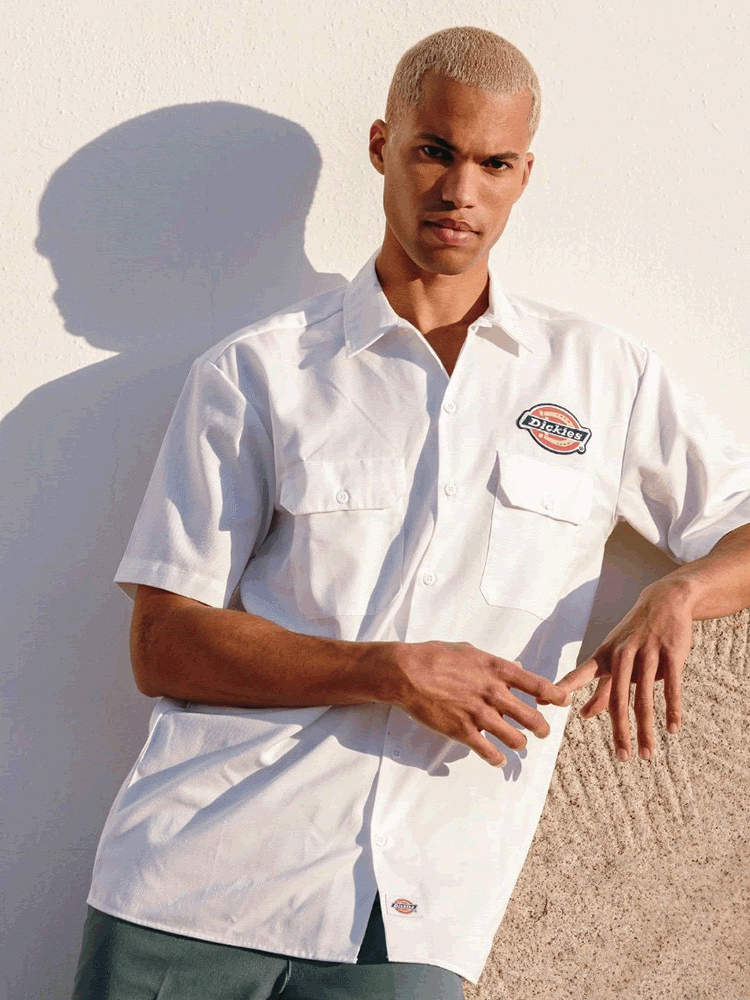 DICKIES CLINTONDALE REC WHITE