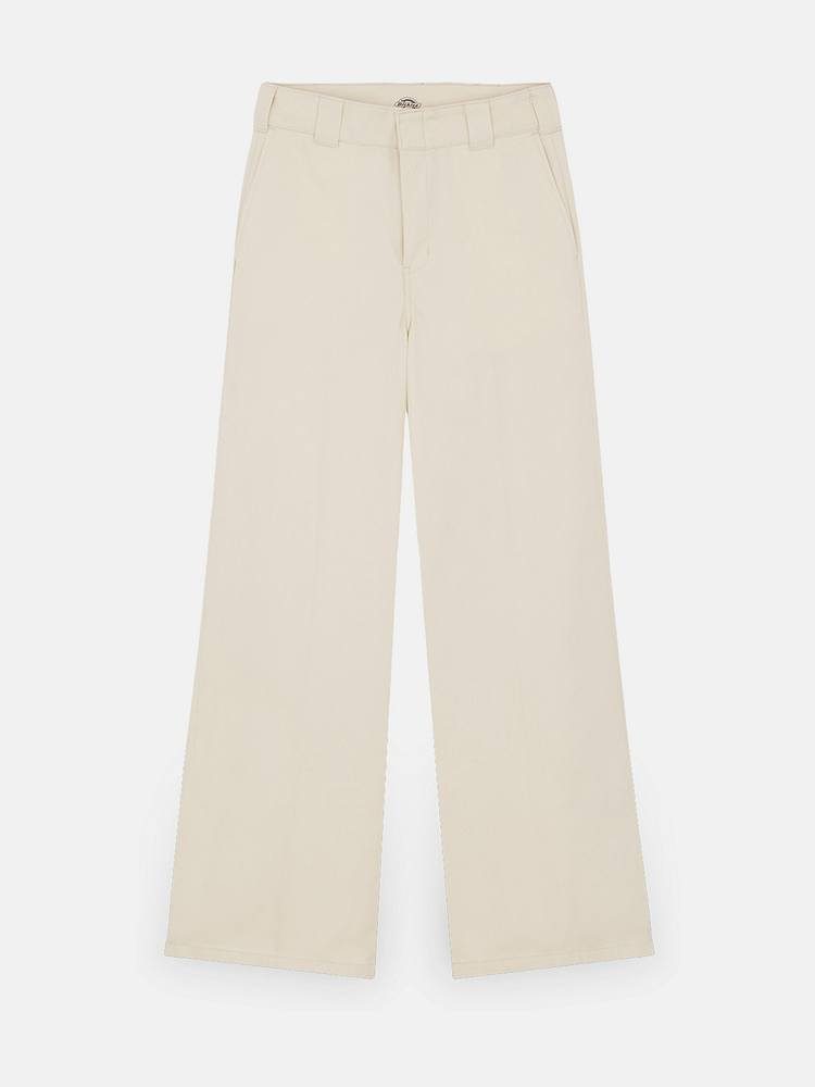 DICKIES WIDE LEG WORK PANT W WHITECAP GRAY