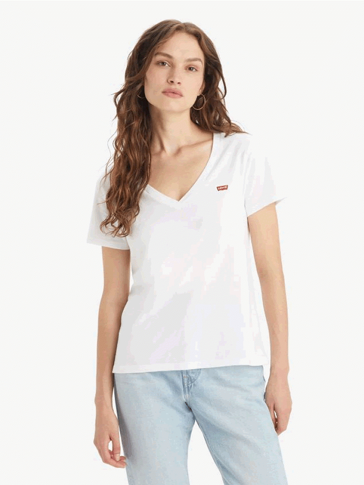 LEVIS PERFECT VNECK NEUTRALS