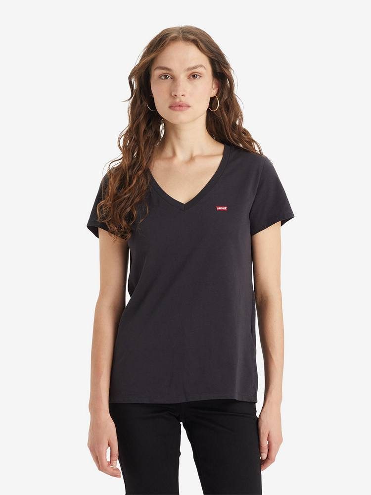 LEVIS PERFECT VNECK BLACKS