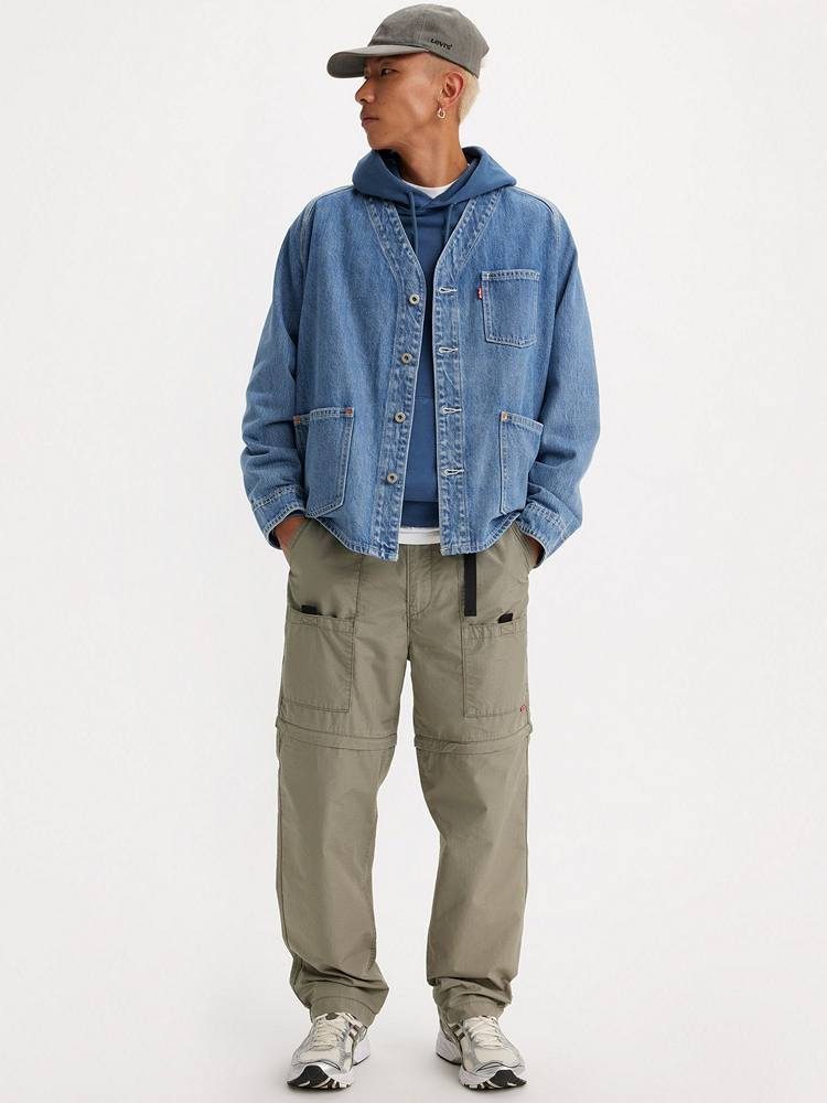 LEVIS UTILITY ZIP-OFF PANT GREENS