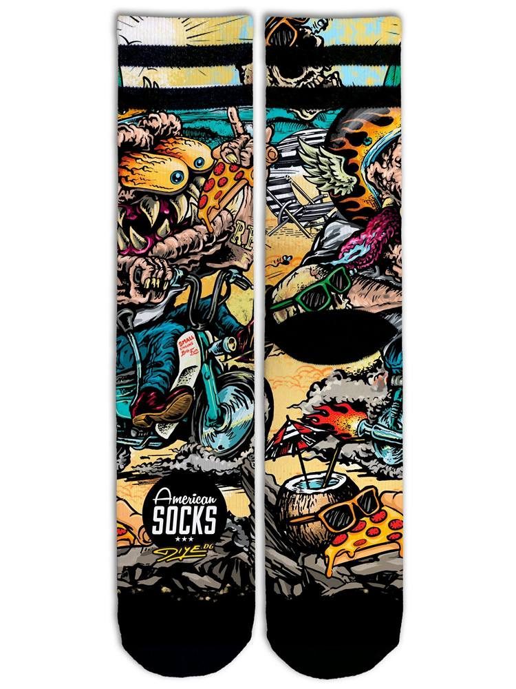 AMERICAN SOCKS BIKE MONSTER