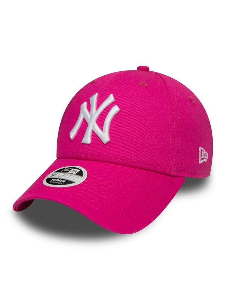 NEW ERA FASHION ESSENTIAL 940 NEW YORK YANKEES PINK/WHITE CAP