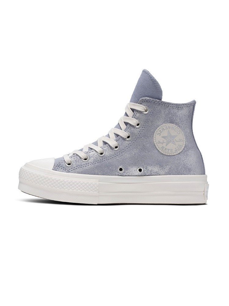 CONVERSE CHUCK TAYLOR ALL STAR LIFT PLATFORM SUEDE SHIMMER