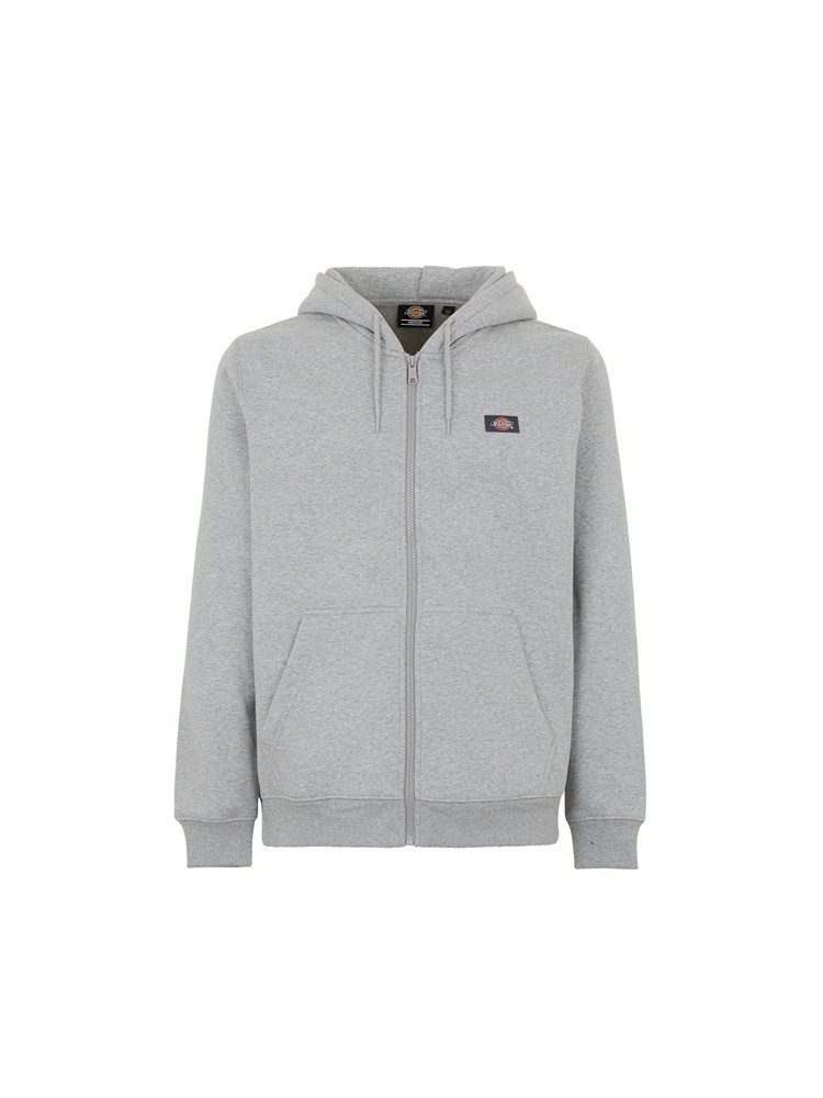 DICKIES DICKIES OAKPORT ZIP HOODIE GREY MELANGE