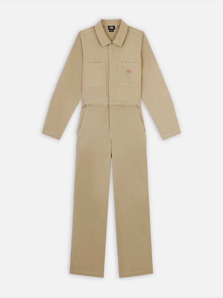 DICKIES SUN PRARIE COVERALL W KHAKI