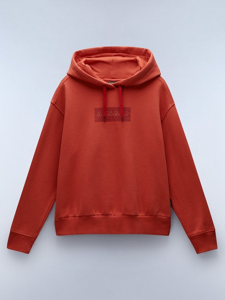 NAPAPIJRI B-BOX LOGO H W RED SAUCE