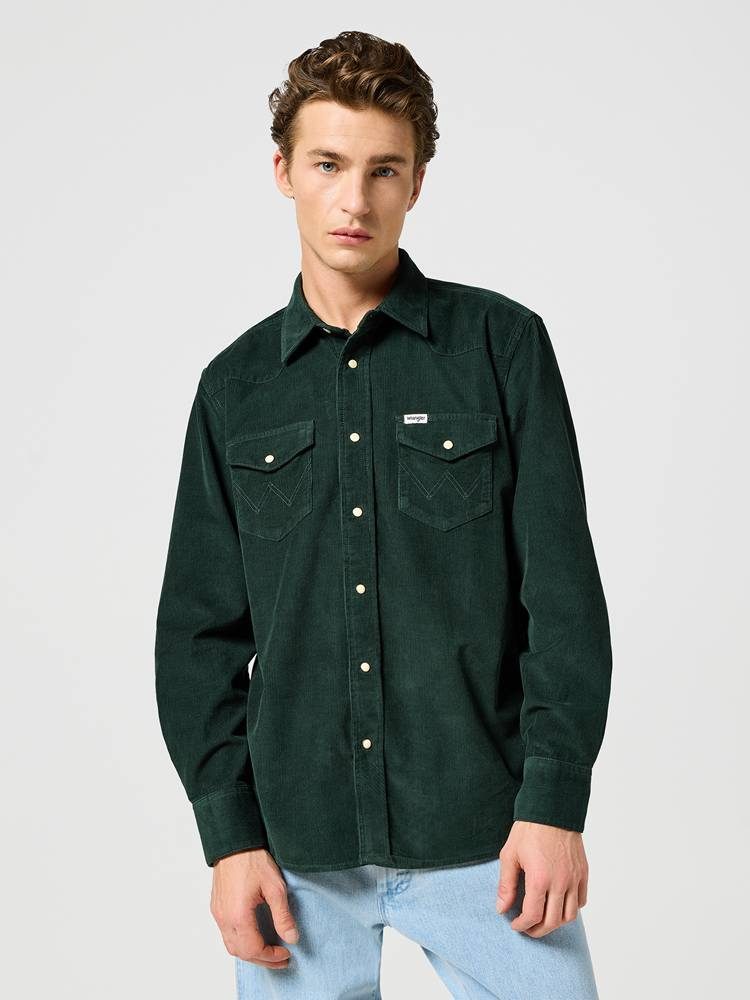 WRANGLER WESTERN SHIRT SCARAB