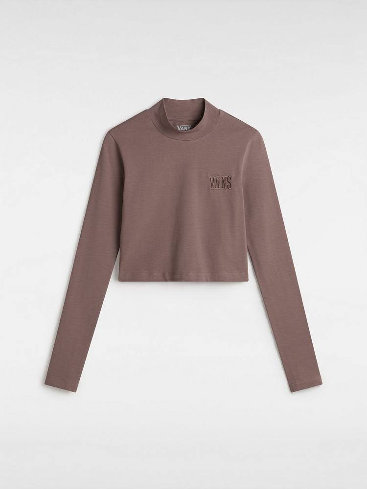 VANS MINI MOCK NECK LS PRGM DEEPT