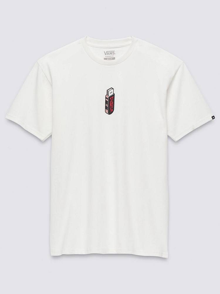 VANS JUMP DRIVE SS MARSHMALLOW TEE