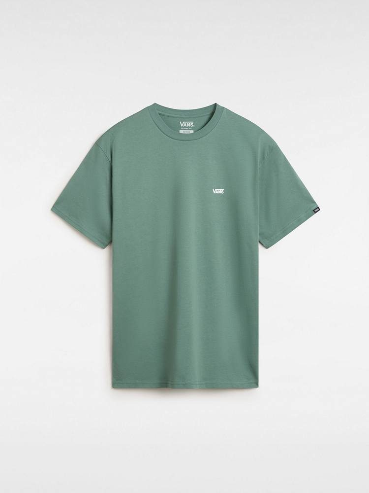 VANS MN LEFT CHEST LOGO T DARK FOREST