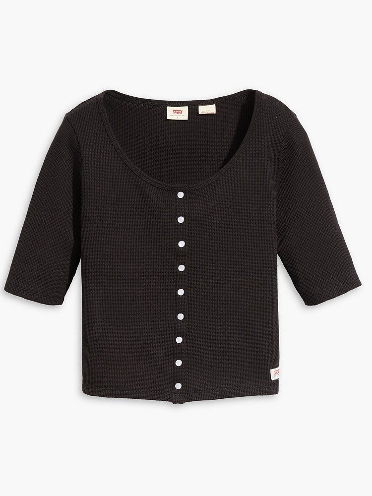 LEVI'S DRY GOODS WAFFLE TOP BLACKS