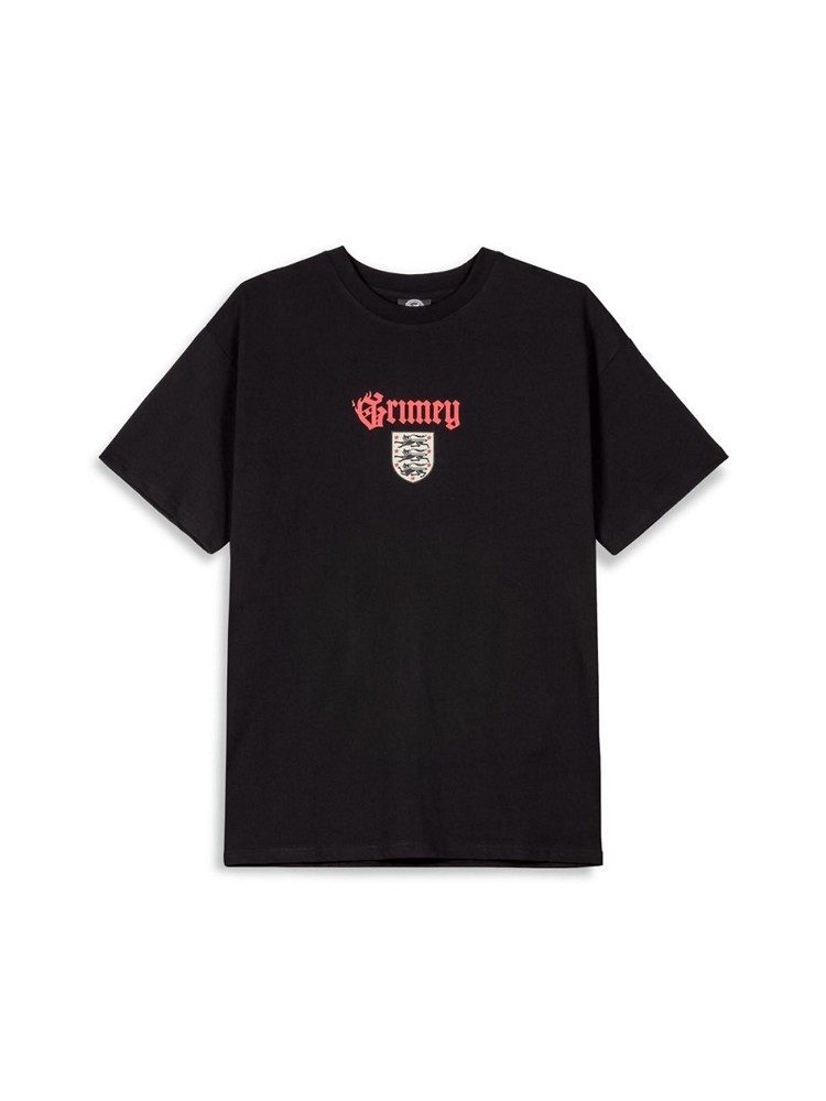 GRIMEY SAOIRSE DIVINE COUNCIL REGULAR TEE BLACK