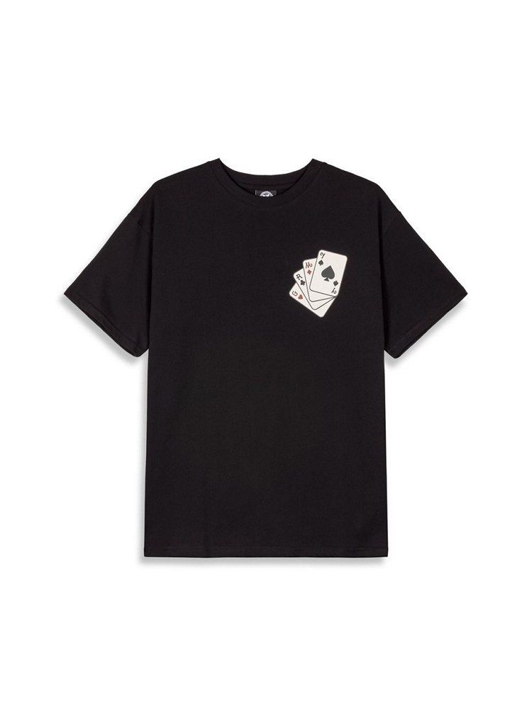 GRIMEY DEEPER REGULAR TEE BLACK