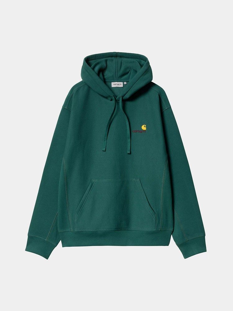 CARHARTT WIP  HOODED AMERICAN SCRIPT SWEAT