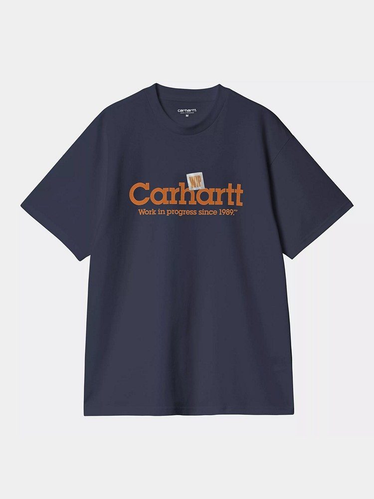 CARHARTT WIP  S/S LABEL SCRIPT T-SHIRT