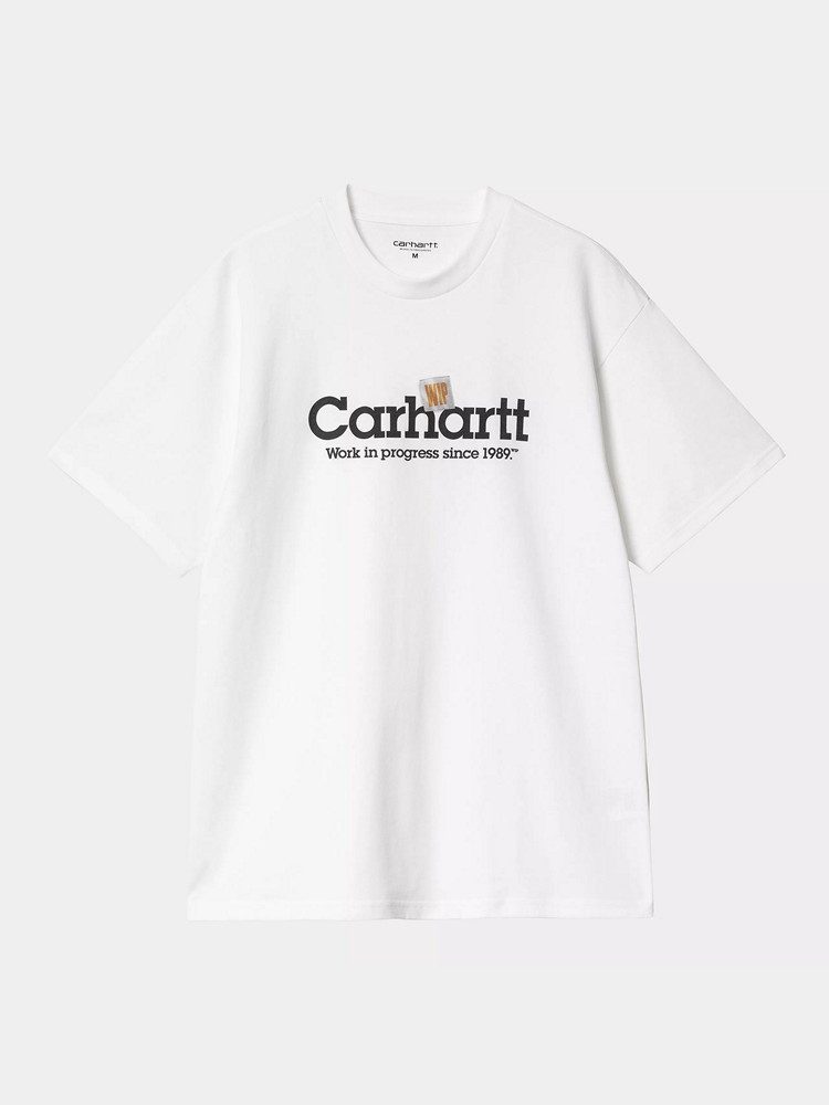 CARHARTT WIP  S/S LABEL SCRIPT T-SHIRT