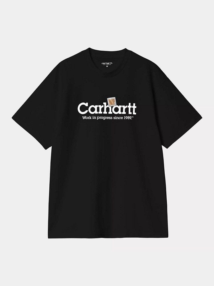 CARHARTT WIP  S/S LABEL SCRIPT T-SHIRT