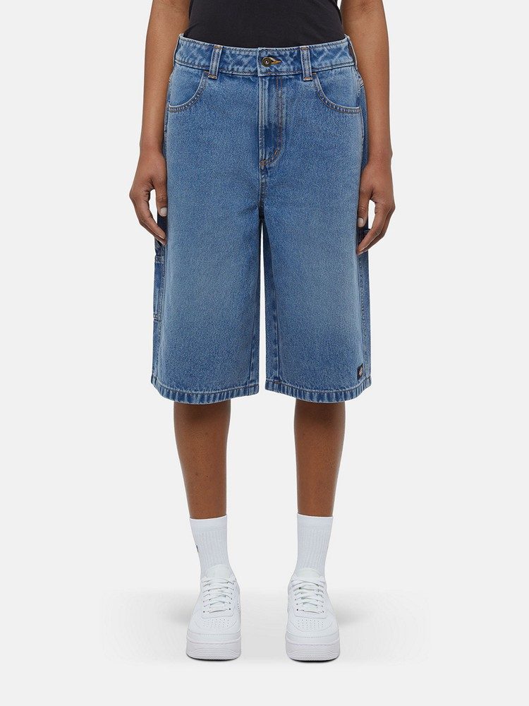 DICKIES DICKIES CARPENTER DENIM JORT W RINSED FADE