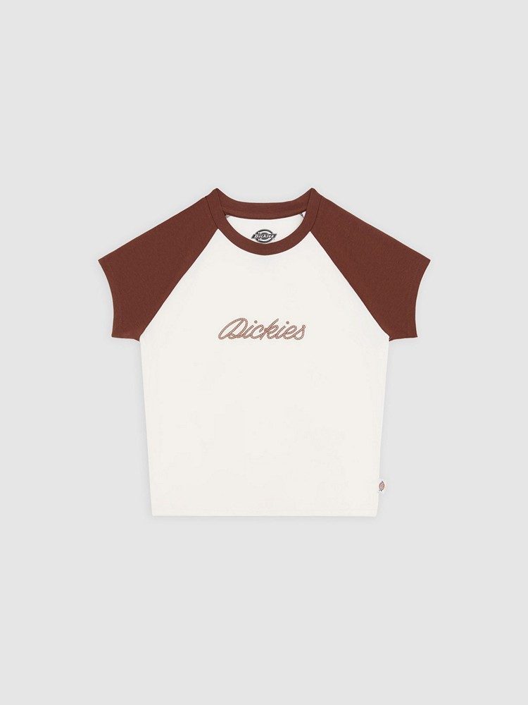 DICKIES DICKIES ROPE SS TEE W CAPPUCCIN