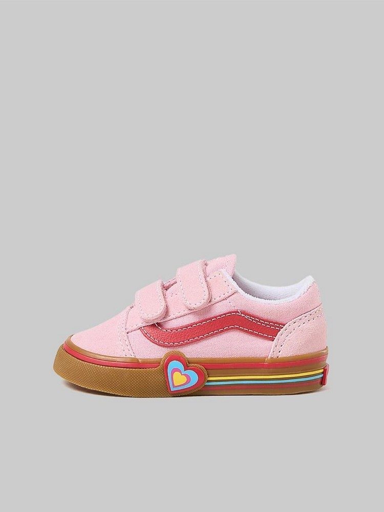 VANS OLD SKOOL V HEART PINKMULTI