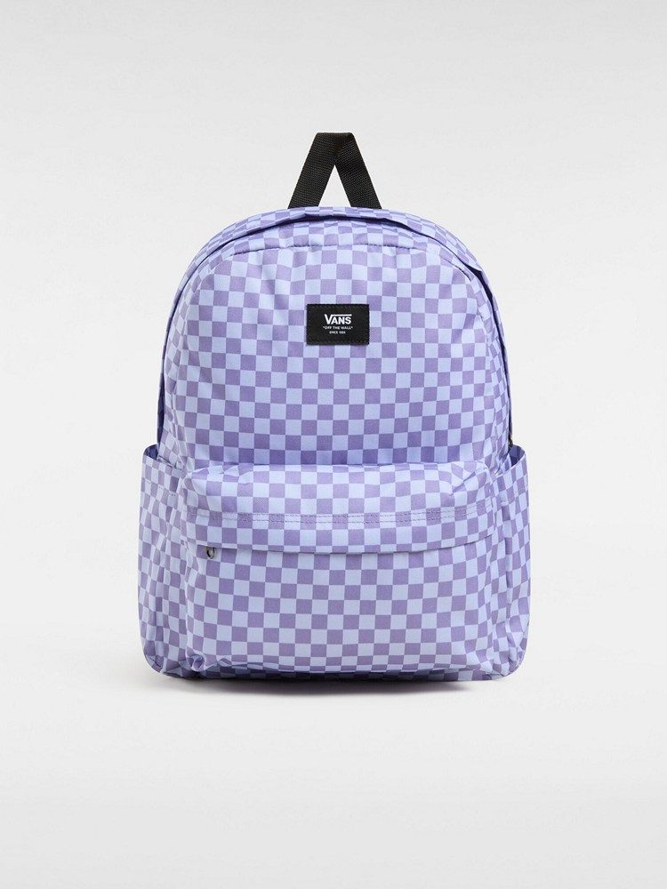 VANS OLD SKOOL CHECK BACKPAC PURPLE