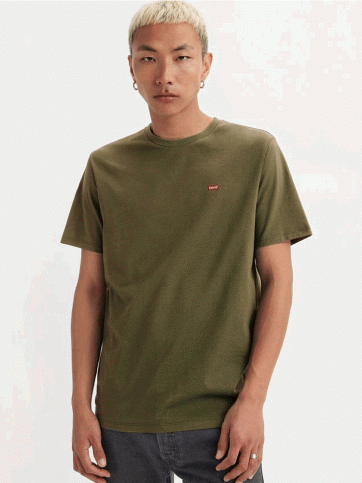 LEVIS LEVIS SS ORIGINAL HM TEE GREENS