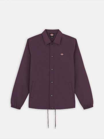 DICKIES DICKIES OAKPORT COACH JACKET PLUM PERFEC