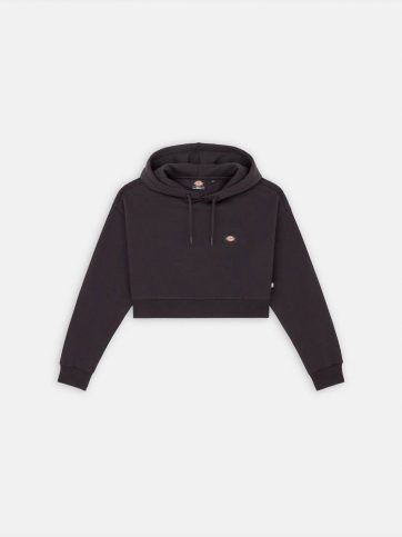 DICKIES DICKIES OAKPORT CROPPED HOODIE BLACK