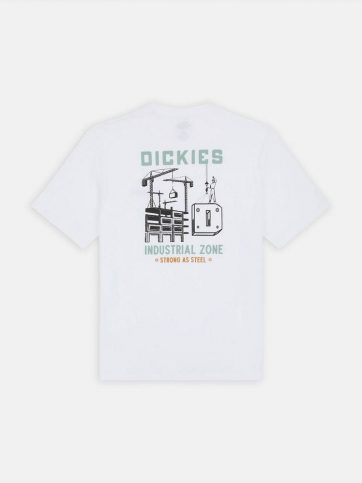 DICKIES DICKIES DICKIES INDUSTRIAL ZONE T WHITE