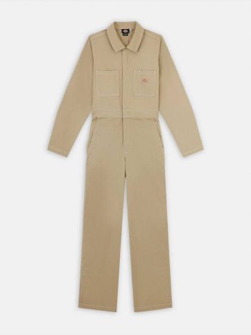 DICKIES DICKIES SUN PRARIE COVERALL W KHAKI